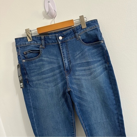 (NWT) Dr Denim high Rise Erin skinny jeans in  blue - Picture 9 of 16
